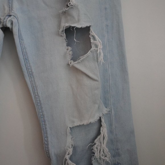 Zara destroyed jeans, boyfriend style - Picture 12 of 16